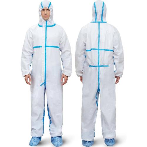 ropa desechable con capucha y cremallera 3xl/impermeable y resistente al aceite/ropa para decoración y pintura/ropa de para carpintería/ropa para fábricas agrícolas e industriales/ropa de de automóviles