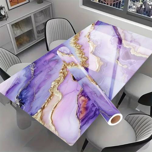 imagen del artículo 1 pieza de 50 x 100 cm, adhesivo de pared abstracto , de y dorada marbled tipo resina - autoadhesivo, , ideal para escritorio de , decoración , decoración de , adhesivo para muebles, uso para trabajadores de , de pegar, pegamento sin