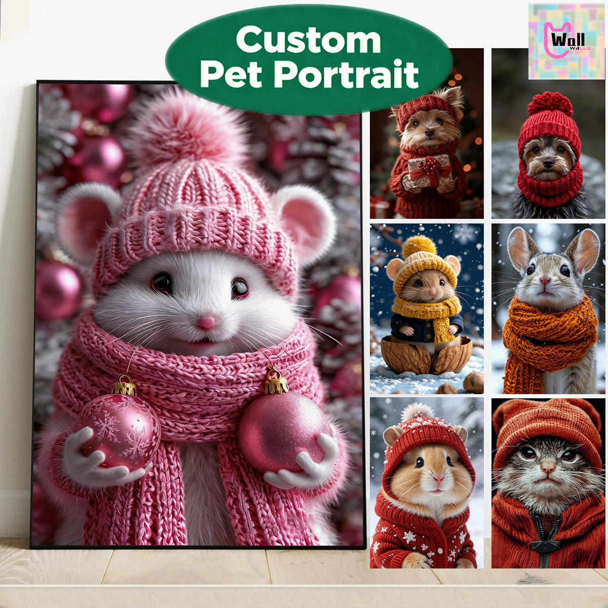 rats with hats sold on Temu United States