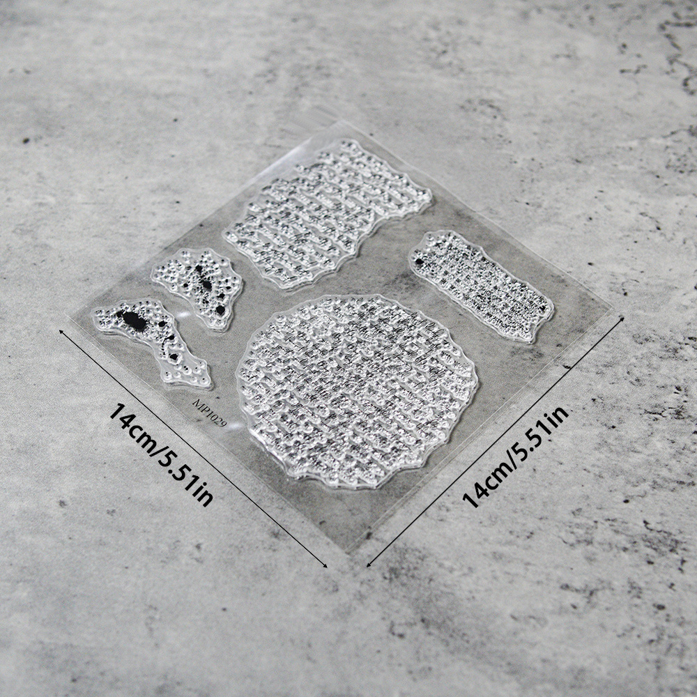 Image of New Text Universal Clear Stamps For Handmade Album Greeting Card Diary Decorate Clear Stamps