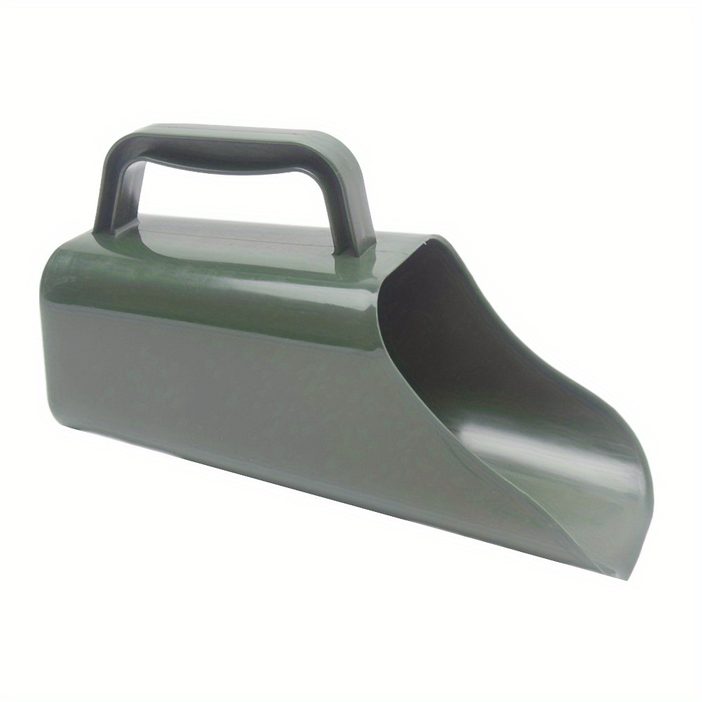 Image of Premium Versatile Gardening Equipment: Sturdy Plastic Strainer, Trowel & Hoe For Container Plants, Residential Gardens, Soil Cultivation, And Golden Panning