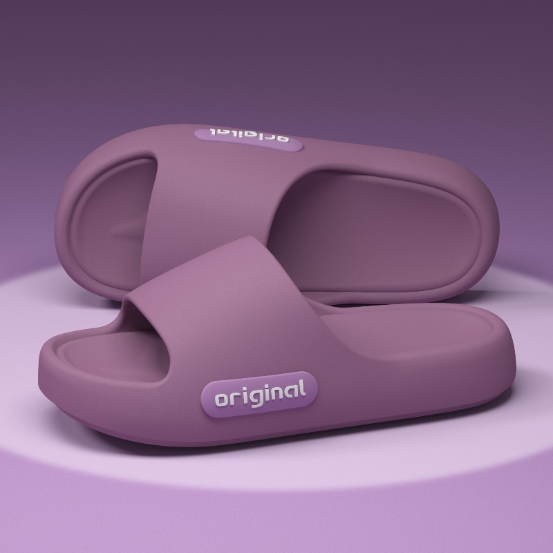 TEMU Sandales de sport confortables en EVA pour femme - Design minimaliste à rayures, printemps/été, lavables à , idéales et la plage, chaussures de