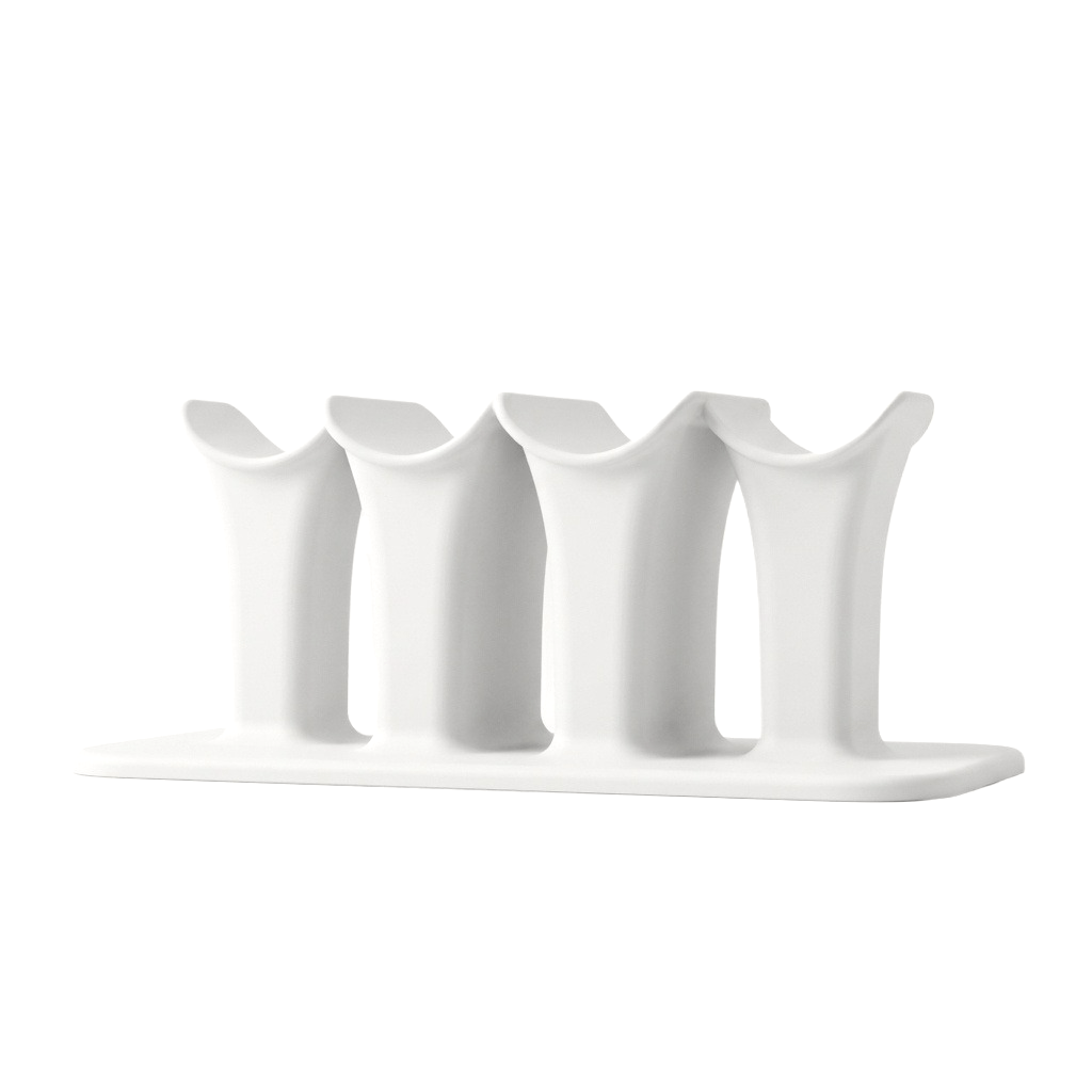 TEMU Support de doigt pour ongles à quatre fentes avec base stable et -main ergonomique, convient pour salons de manucure, art des ongles, outils de