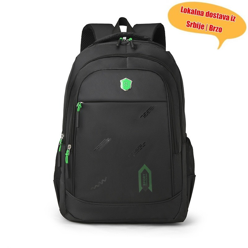 Veliki putni za muškarce, dovoljno prostran za računar, sa elegantnim novim dizajnom, savršen za poslovnu i školsku upotrebu