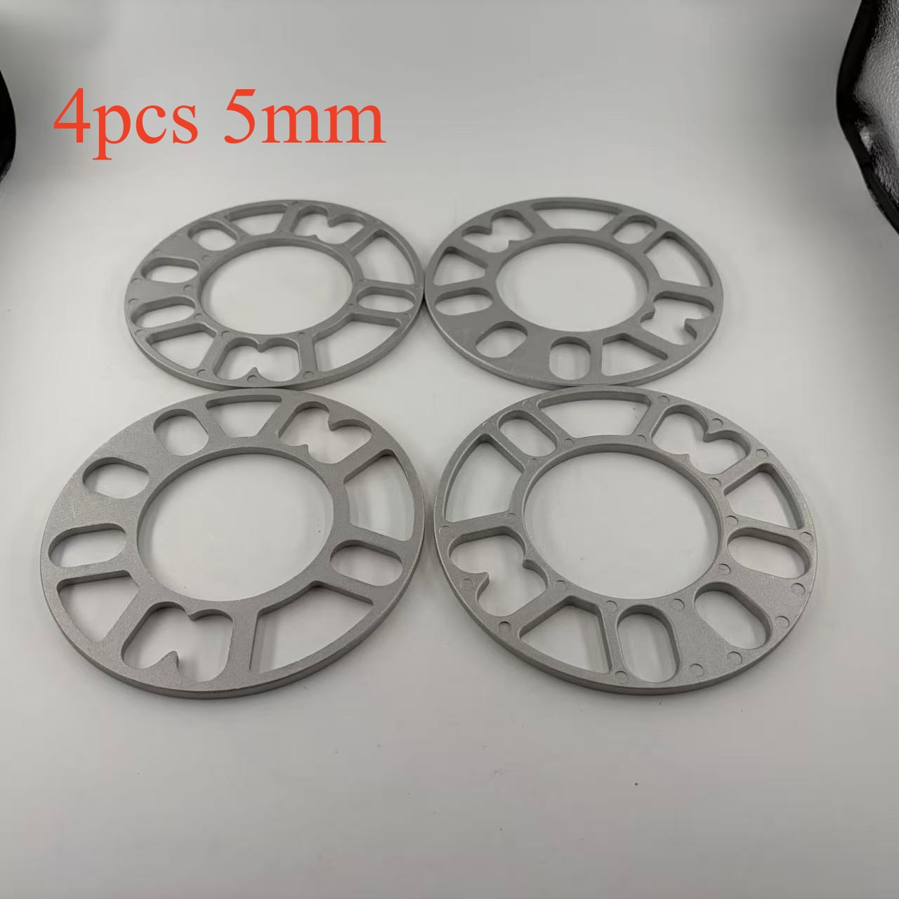 TEMU 4pcs Set Universal Wheel Spacers 3mm/5mm/8mm/10mm - Adapters For Et Adjustment Compatible Most Cars