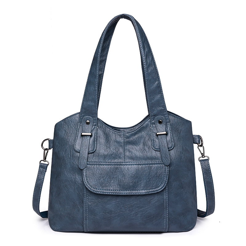 Multiple Soft Texture Tote Bags, Large Capacity Commuter Tote, Simple And Retro Handbag/shoulder Bag, Suitable For Beach, Vacation, And Daily Use.
