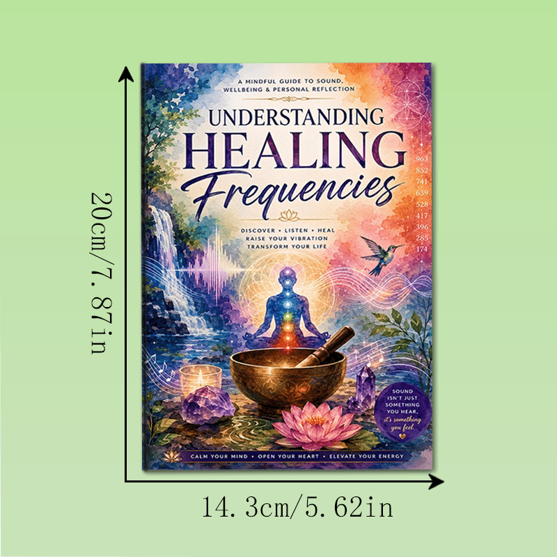 TEMU : Comprendre les fréquences de guérison : Guide du plan de et de , Manuel du et de l'autoréflexion spirituelle, Élevez votre vibration,