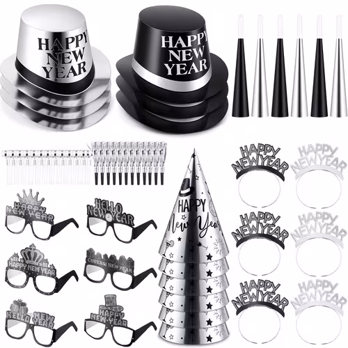 New Year Eve Party Kit 54pcs 24 Guests