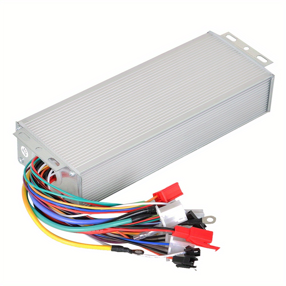 TEMU Electric Bicycle Brushless Speed Motor Controller 48-72v 2000w Replacement For E-bike Scooter Motor Controller