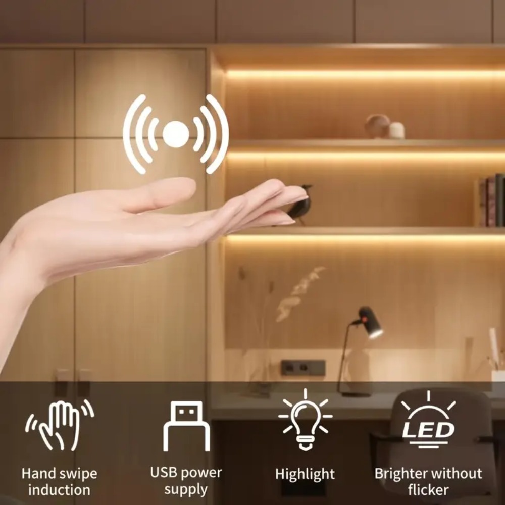 Smart USB LED Strip Light with Motion Sensor, Flexible & Cuttable