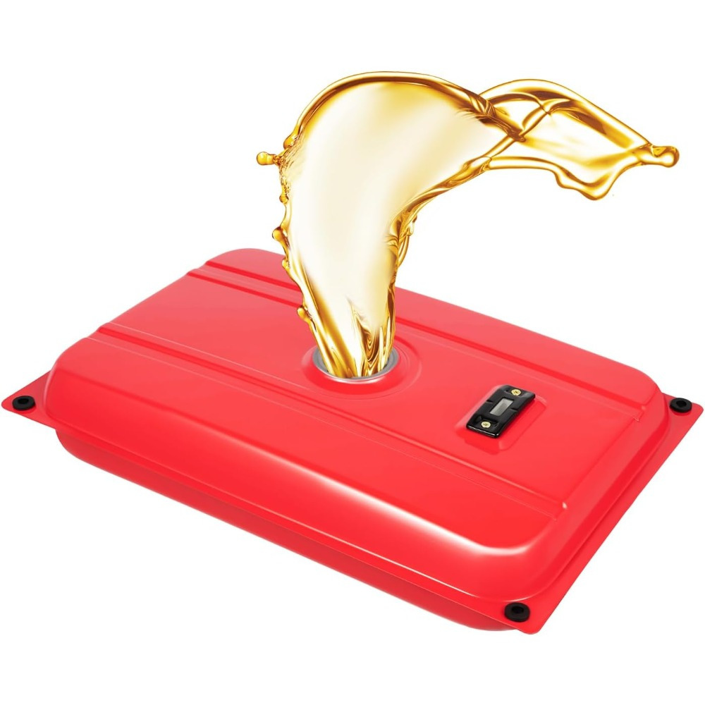 Generator Gas Fuel Tank 5 Gallon, Generator For Series Single-cylinder Metal Fuel Tank With And Filter, 18.9 Liter Gas Tank For Ec2500, Red