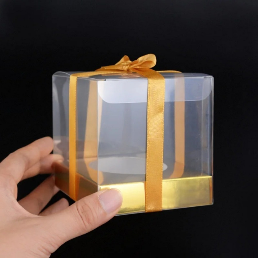 geschenk / transparente geschenkbox 10 stück hochzeit