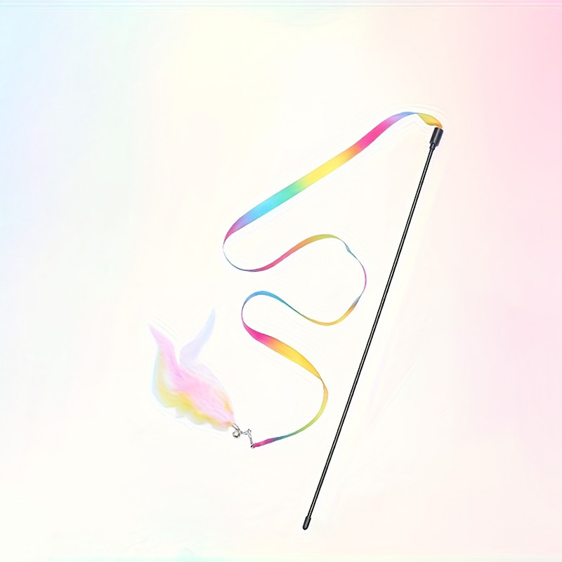 Ribbon Artificial Feather Cat Instantly Cats, Their , Help Them Exercise, And At Time Strengthen The And .