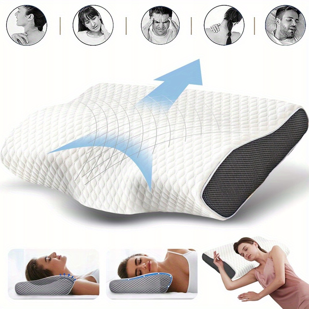 Pillow For Neck Support, Suitable For Side And Back Sleepers, Perfect For Sleeping, A Great Gift For