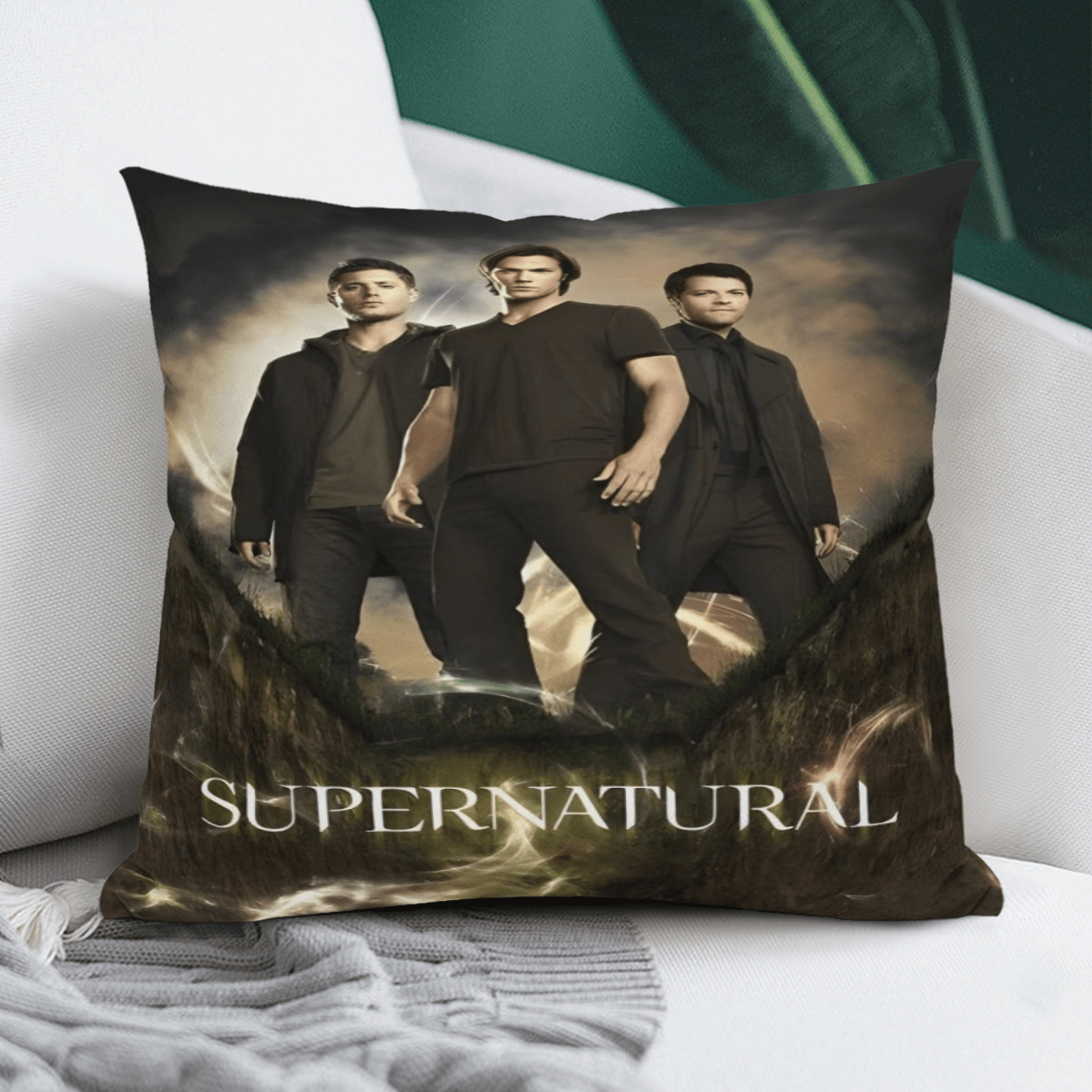 TEMU Supernatural Double Sided Print Pattern Decorative Pillow Case Seasonal Home Decor
