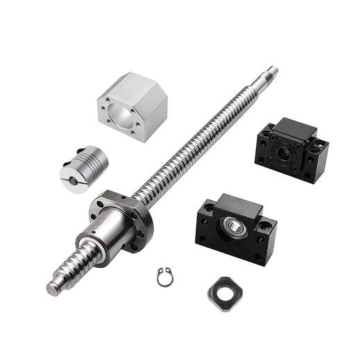 1 satz 1605 kegelschraube mit einer 300-mm hublänge, lineares aktuator-kit inklusive bk/ gehäuse und kopplung, für cnc-fräser oder drehbahn-achsbewegungskomponenten