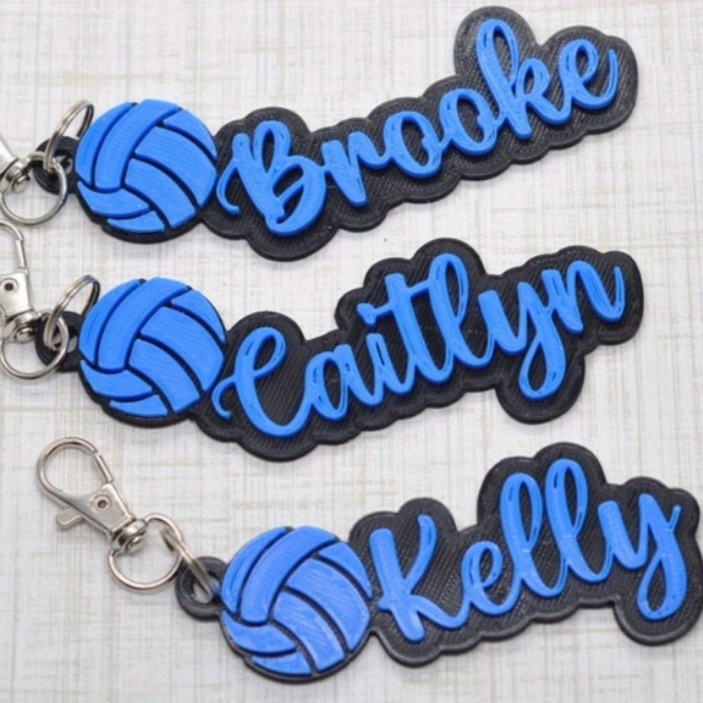 TEMU Custom Personalized Volleyball Bag Tags, Creative Volleyball Gifts, Volleyball Tag, Volleyball Gift, Volleyball Party Favor Bags, Back-to-
