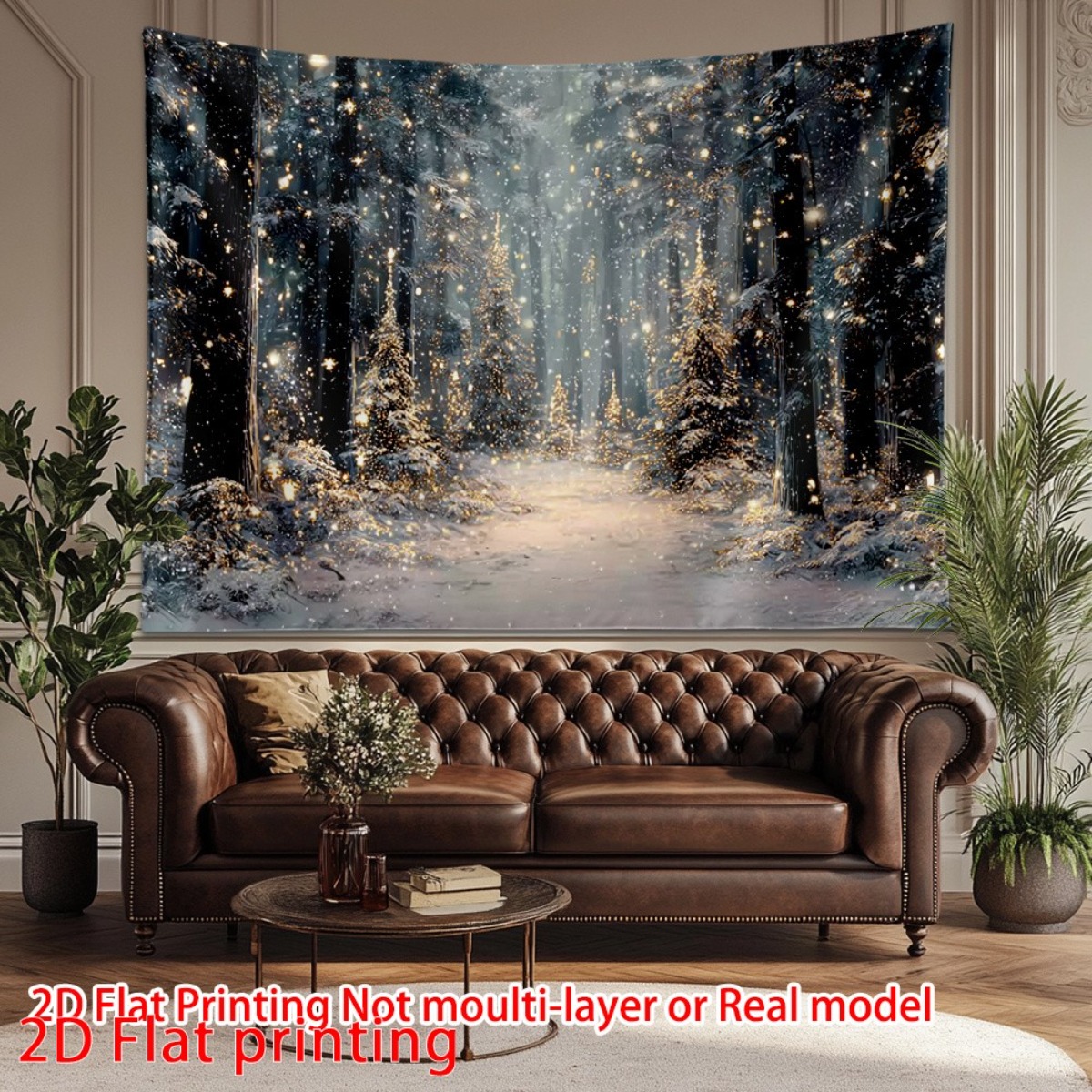 Winter Wonderland Banner for Holiday Decorations