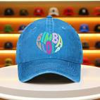 1pc Abstract Fashion Baseball Cap with Adjustable Snapback Design, Lightweight for Hiking and Everyday Use - Perfect Gift for