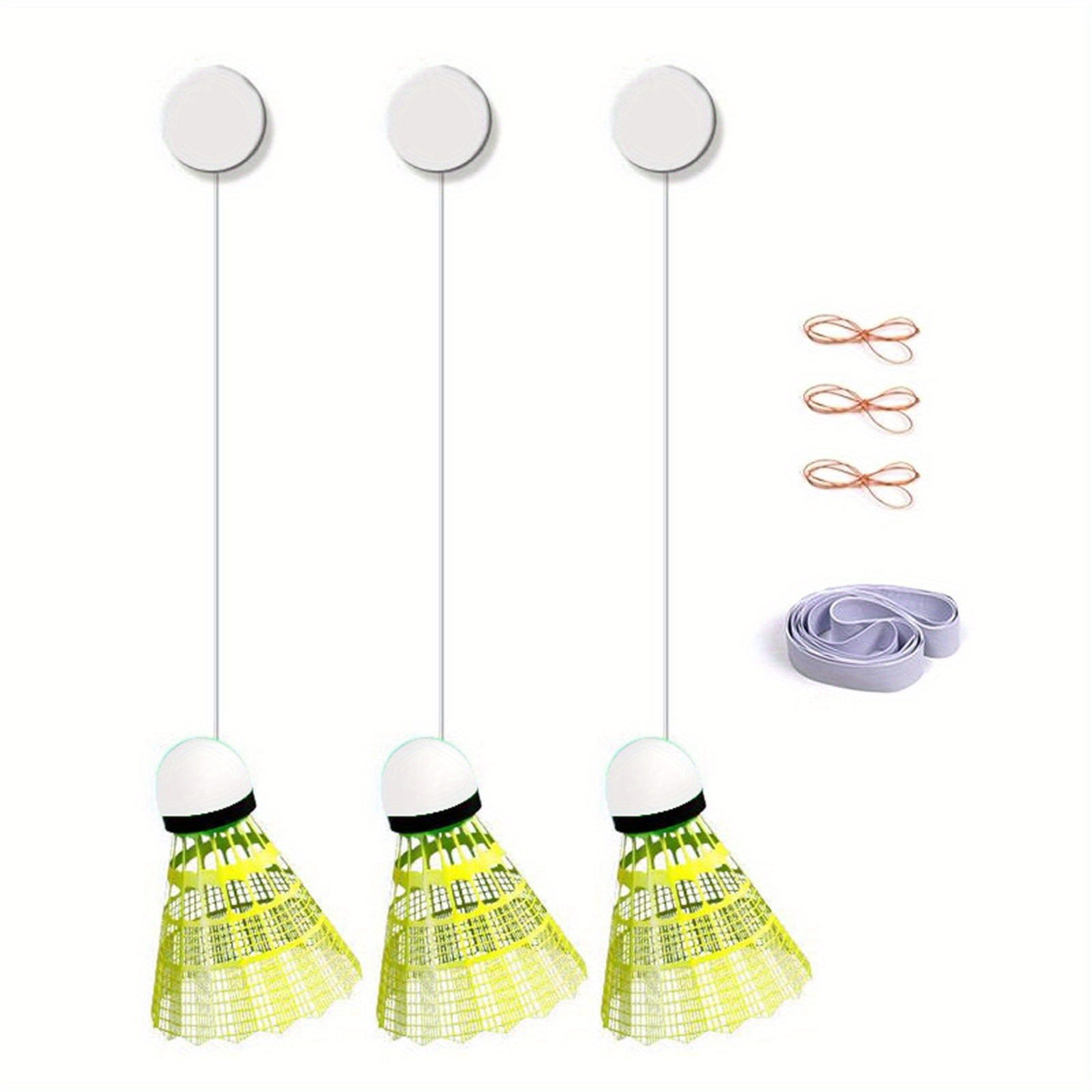 

Outdoor And Training Rod Training Device For Self-learning, Rebound Strength Base Practice Set Suitable For Reaction Skills In Badminton.