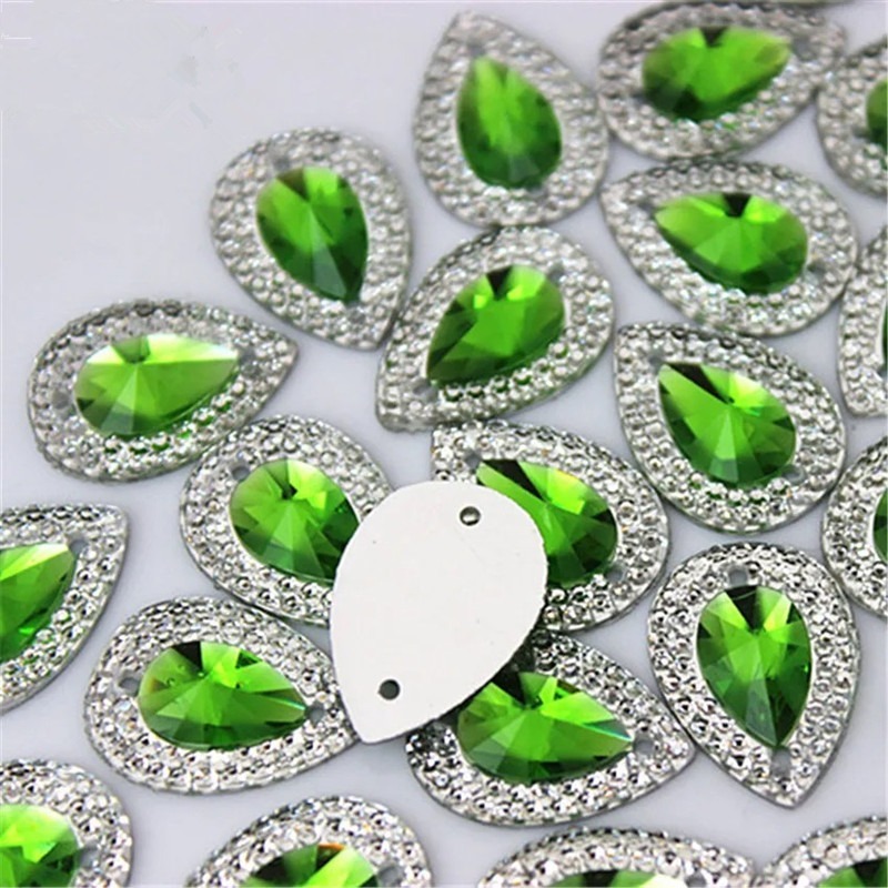 TEMU 25 piezas de botones de disfraces de resina con reverso caído de 1.3 cm * 1.8 cm, 2 agujeros, para costura, ribete, accesorios de bricolaje