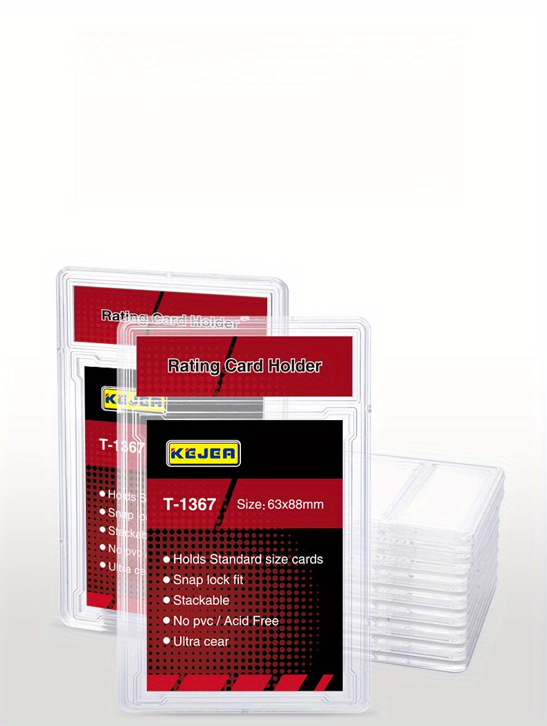 rfid data blocking phone card sleeve Trading Card Standard Size Sleeves (200-Pack)