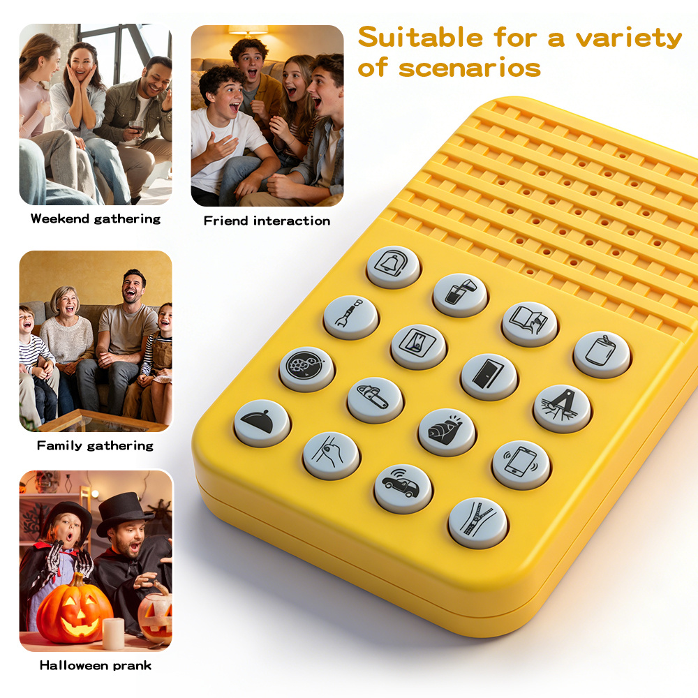 Yellow Sound Effects Machine, Fun Daily Sound Effects Toy