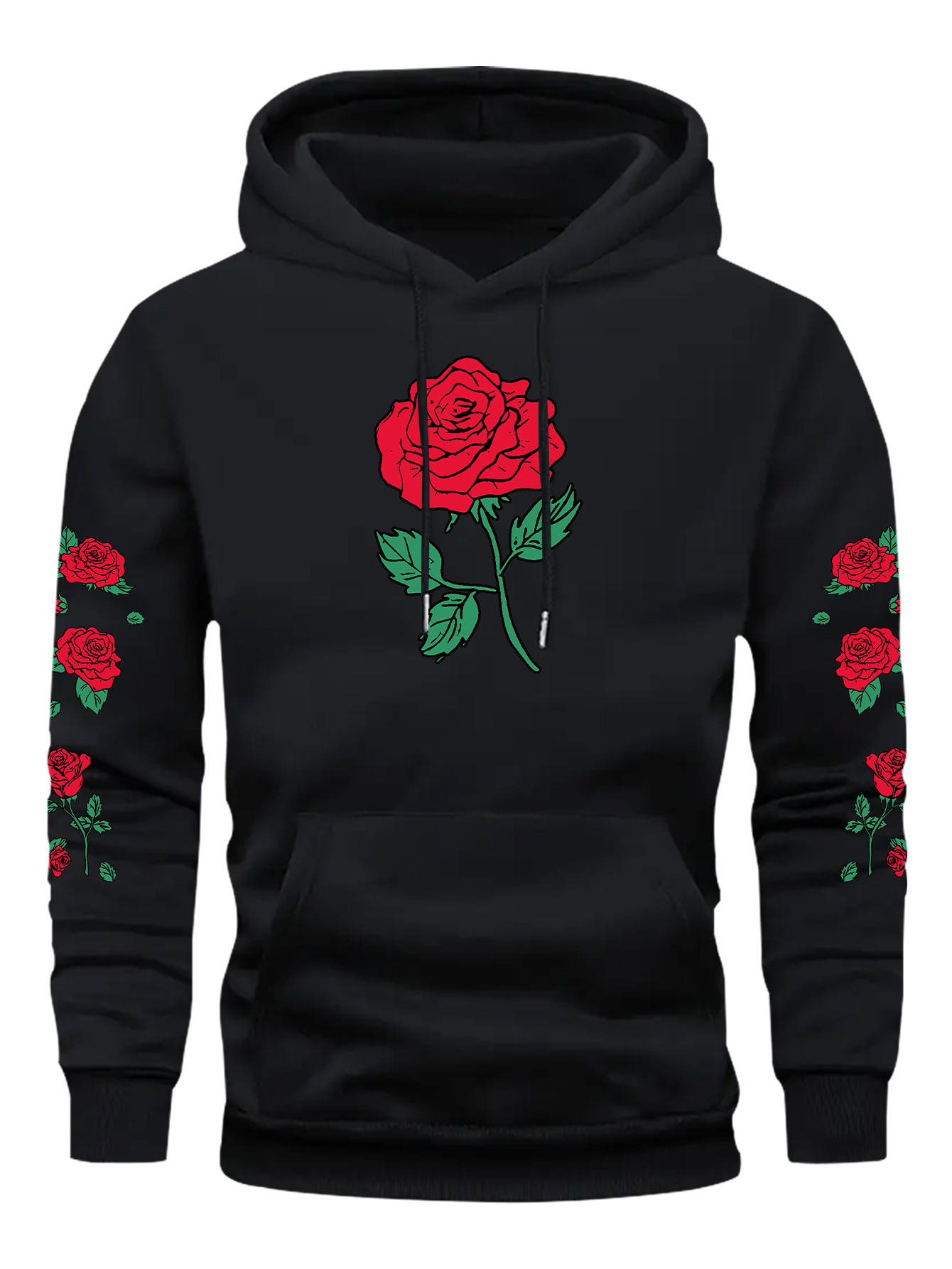 rose hoodie sold on Temu United States