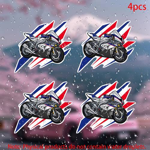 immagine dell'articolo set adesivi moto s1000rr per auto, adatti per porte, finestre, laptop, , mobili e paraurti, realizzati in adesivo resistente