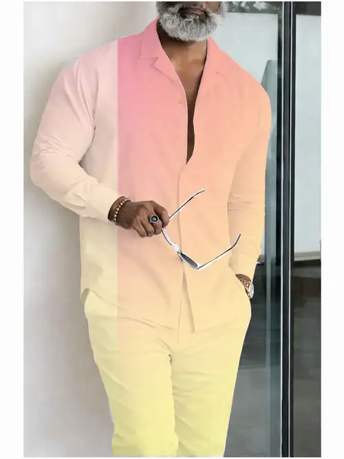 pastel color dress shirts Non-Iron Cotton Solid Shirt With Contrast Trim lightweight and comfortable Pastel Dress Shirts For Valentine's