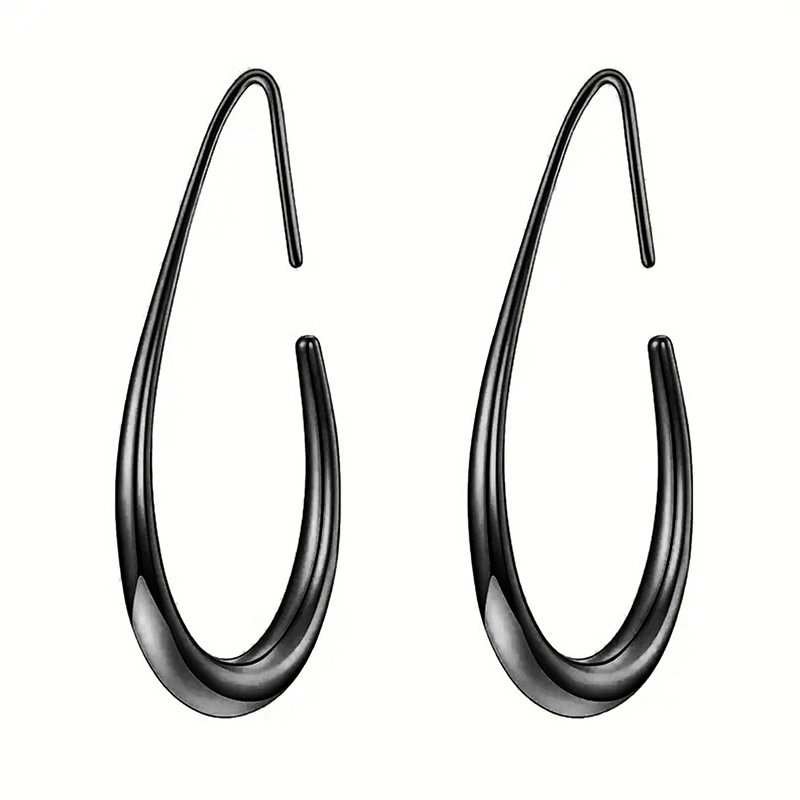 TEMU Pendientes y sencillos con forma de de agua para mujer, para uso diario, fiestas, vacaciones, accesorios de moda