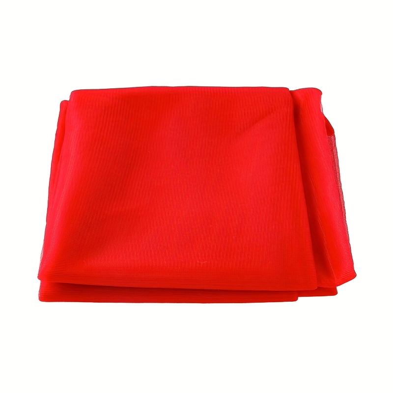 TEMU Tissu artisanal, Tulle polyvalent rouge, Décorations de mariage et de fête de mariée, Fournitures de fête d'anniversaire, Décoration de Noël,