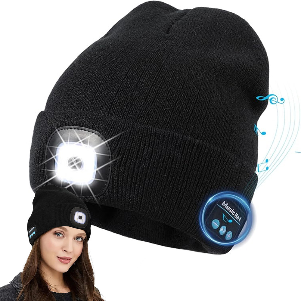 Gender-neutral Knitted Beanie, Cozy Stretchy Knit Cap For Everyday Outdoor Use