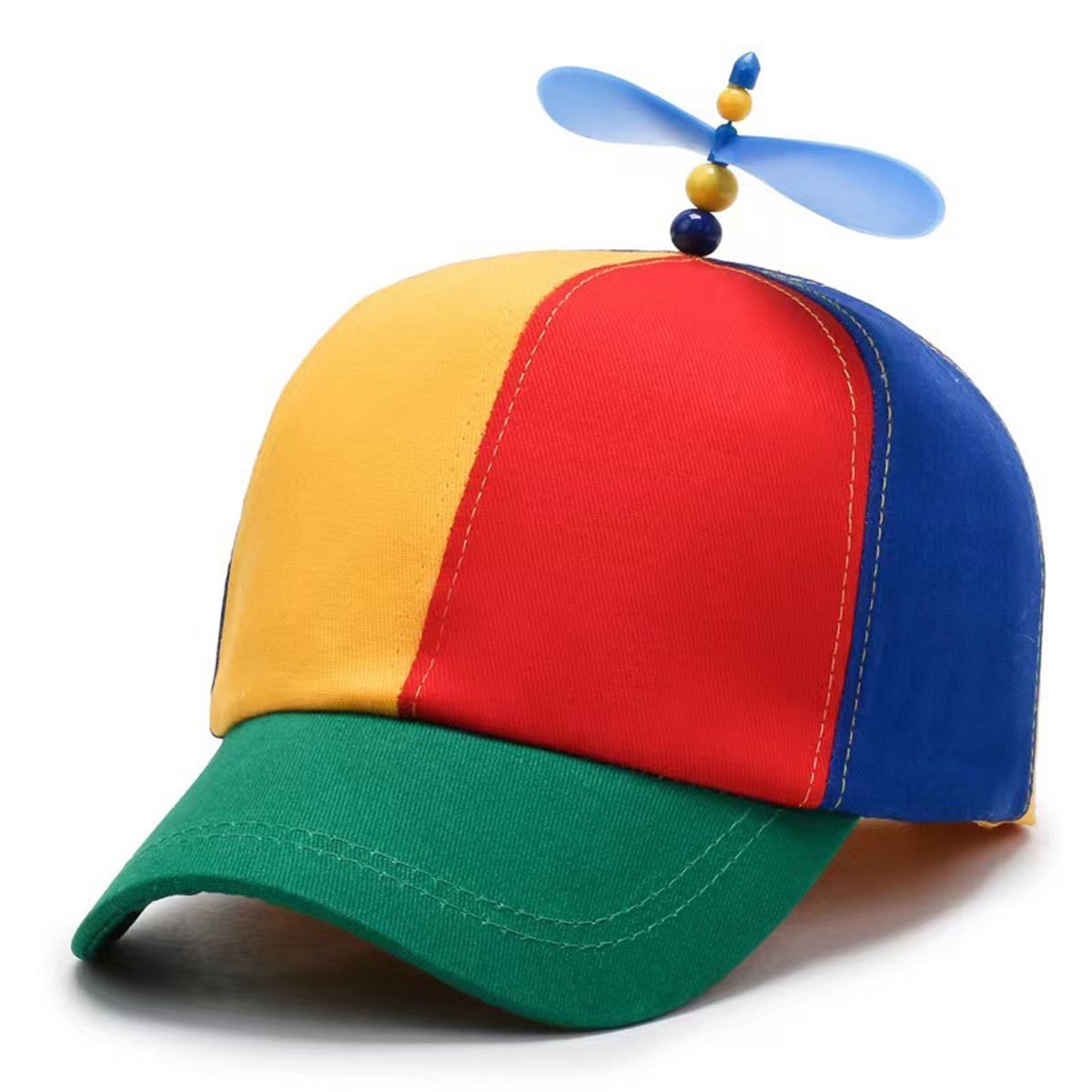 

1pc Men's Cartoon Propeller Baseball Cap Outdoor Adjustable Sun Protection Casual Hat Suitable For Spring And Autumn Travel And Beach Party