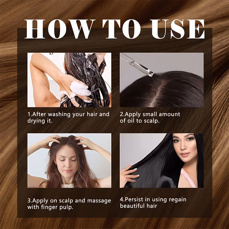 2pcs pure rosemary oil rich in and rosemary leaf oil it absorbs quickly and moisturizes the hair and rough hair texture gently prevents split ends Product details 8