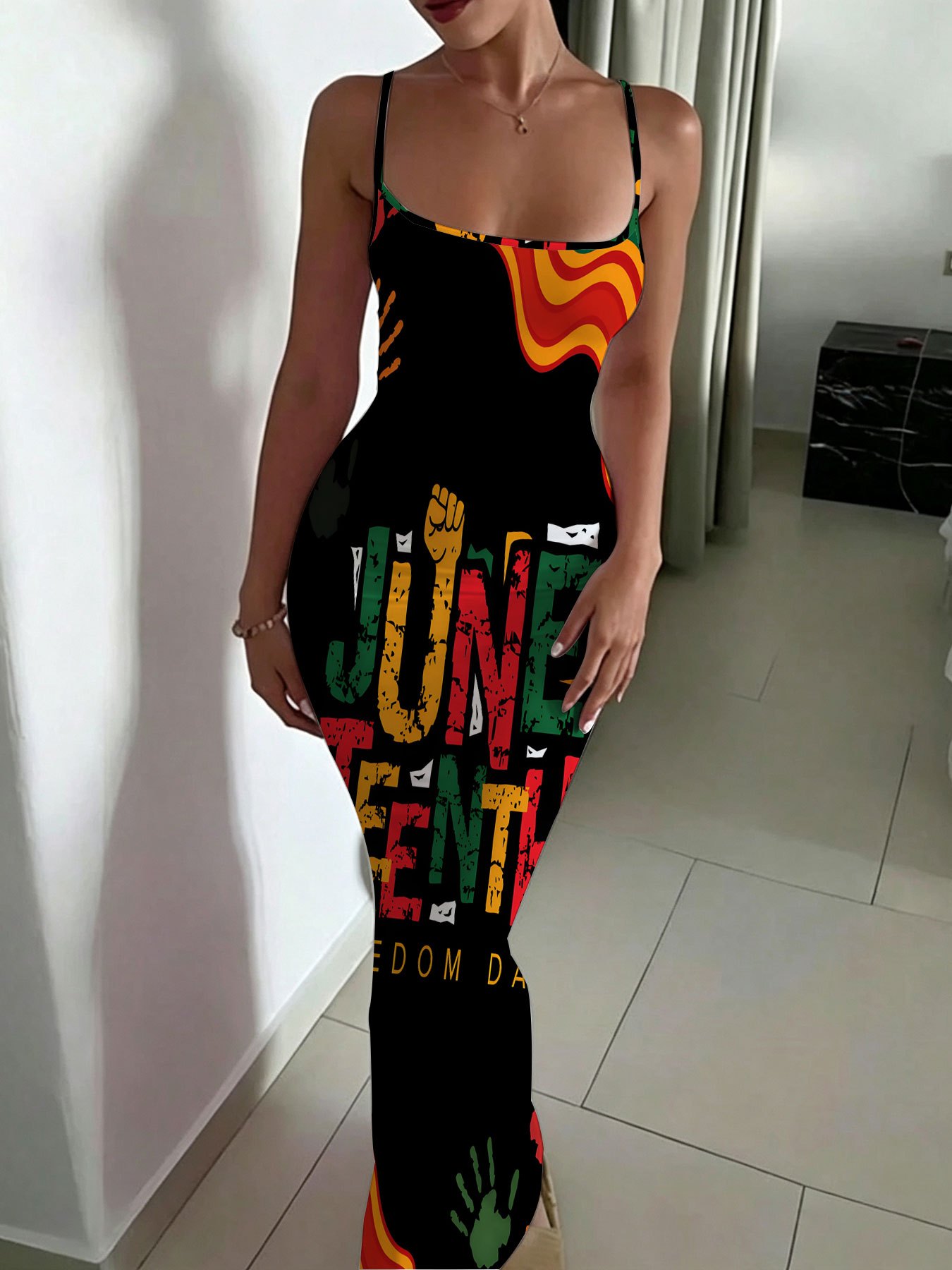 juneteenth maxi dresses juneteenth dress sold on Temu United States