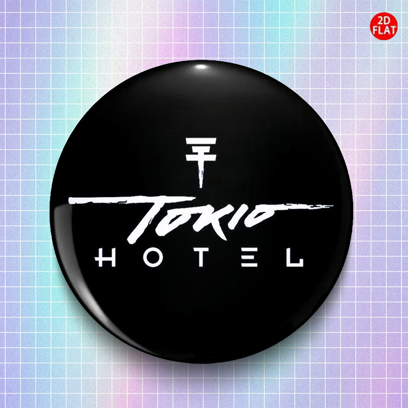 TEMU 2d Flat, 2d Classic Fashion Badge, Perfectly Pairs With Jeans, Clothes, Backpacks, And Hats. A Collectible Trinket, An Ideal Gift For Holidays,