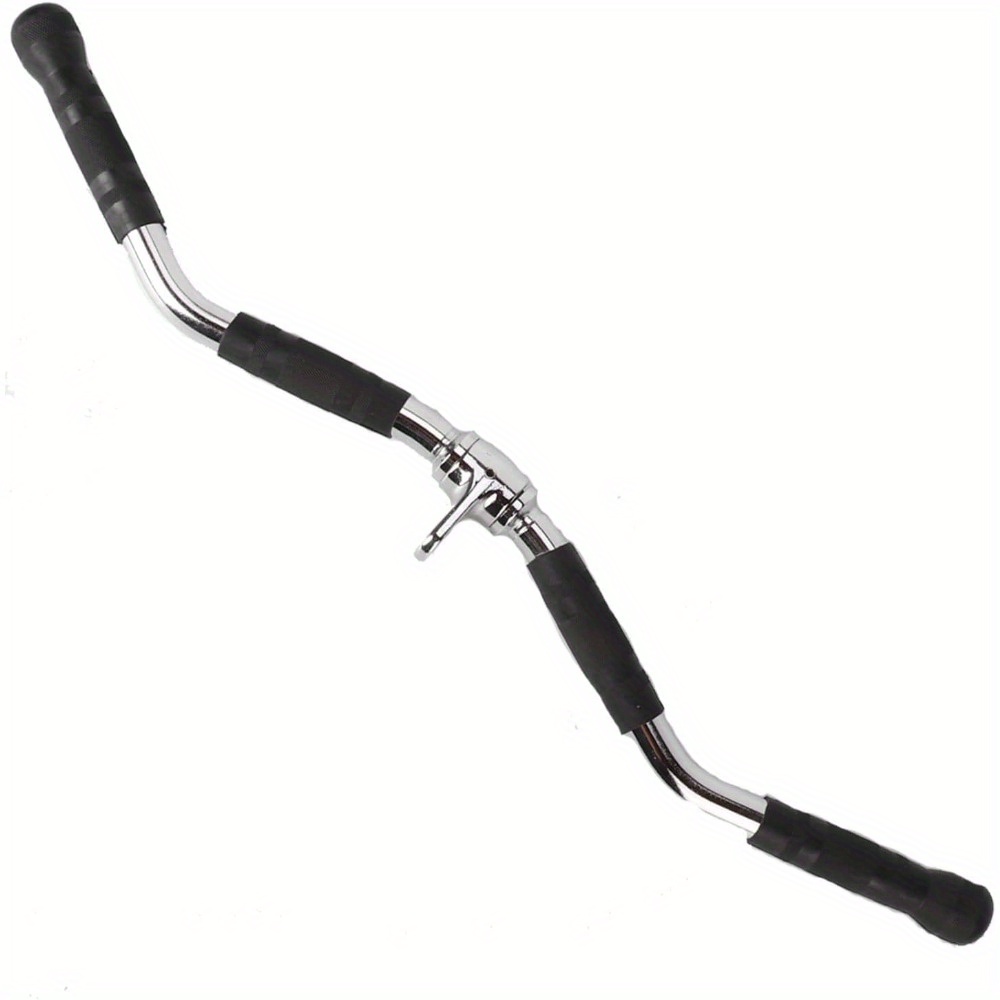 Lat Pull Down Bar Professional Cable Machine Attachment Handle Pull Down Bar Tricep Press Down Pulley Bar For Lat Pulldowns Bicep Shoulder And Back W Type Pull-down Rod