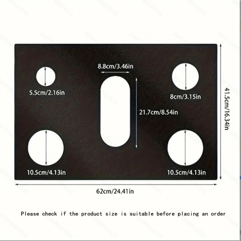 TEMU 1pc Stove Cover Non Stick Gas Stove Top Protector, Gas Stove Gasket, Reusable Gas Stove Protective Cover, Washable Stove Gasket, Stove Cover,