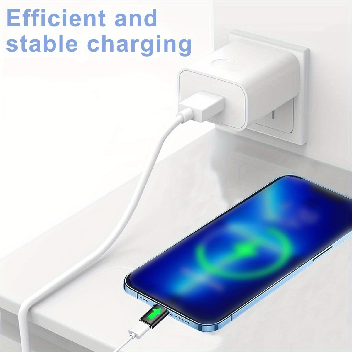 8pcs USB to USB C Adapter, USB Type C Female to USB Adapter, Micro USB to USB C Female Male Converter Connector, for Laptop Car Smartphone Headphone Mic PC