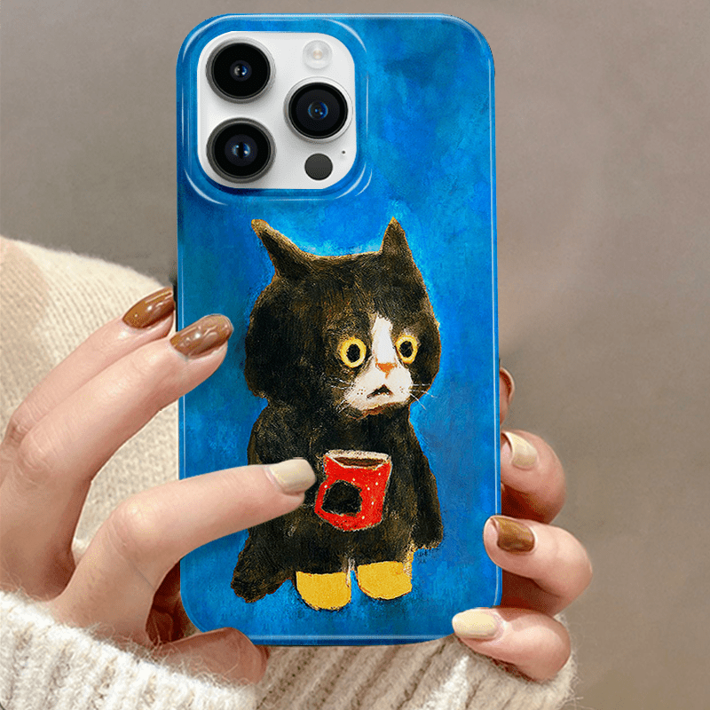 TEMU Phone Case - Creative And Cute Cartoon Pattern Material Phone Case, Suitable For Iphone 16/ 15/ 14/ 13/ 12/ 11/ 7/ 8/ Plus/ Pro/ Promax/ Mini/