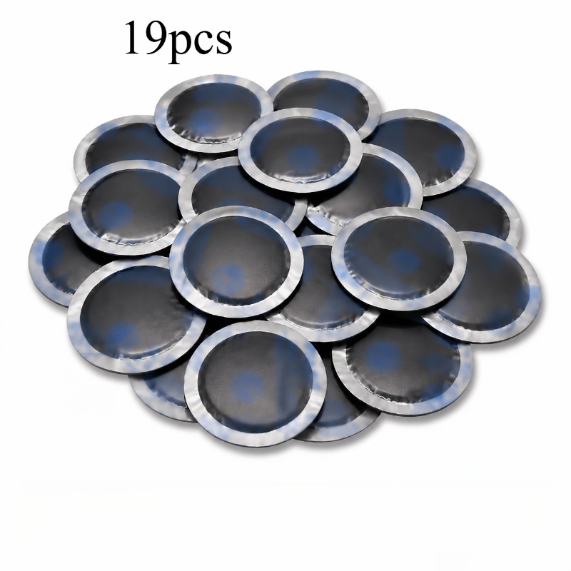 TEMU 32mm Self-adhesive Rubber Tire Repair Patches, Round Patches, Suitable For Bicycle Inner Tubes, Strong Kit, Suitable For Mountain Bikes, Road