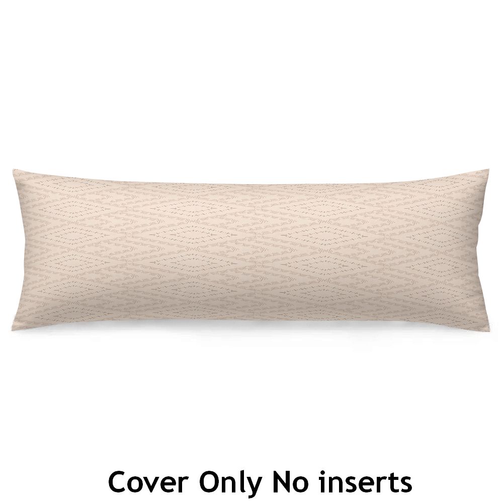 TEMU 1pc Pillow Covers Light Beige Background With Repeating Diamond Patterns Suitable For Home Sofa Decoration, For Home Additions, Outdoor Sofa