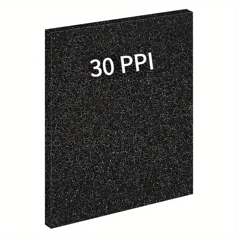 Aquarium & Pond Bio Filter Sponge | Thick Expanded High- Filter Media With 30ppi For Freshwater & Saltwater Fish Tanks, Compatible With Multiple Fish , High Material