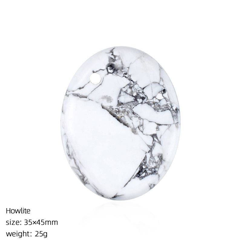 Artificial Crystal Palm Stone Pendant for DIY Necklace Charm
