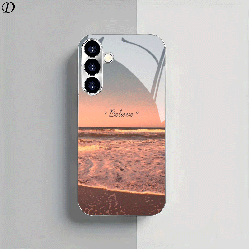 TEMU Phone Case: [2d Flat] Electroplated Case, Suitable For S25 Plus, 24 Pro, 23 Ultra, Note 20, A55, A56, A16, And Other Models. Features A