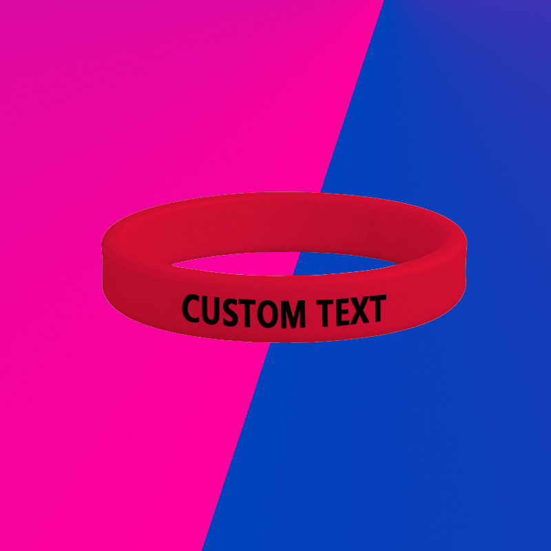 Custom Silicone Wristbands 180pcs Pack, Gift for Her/Him