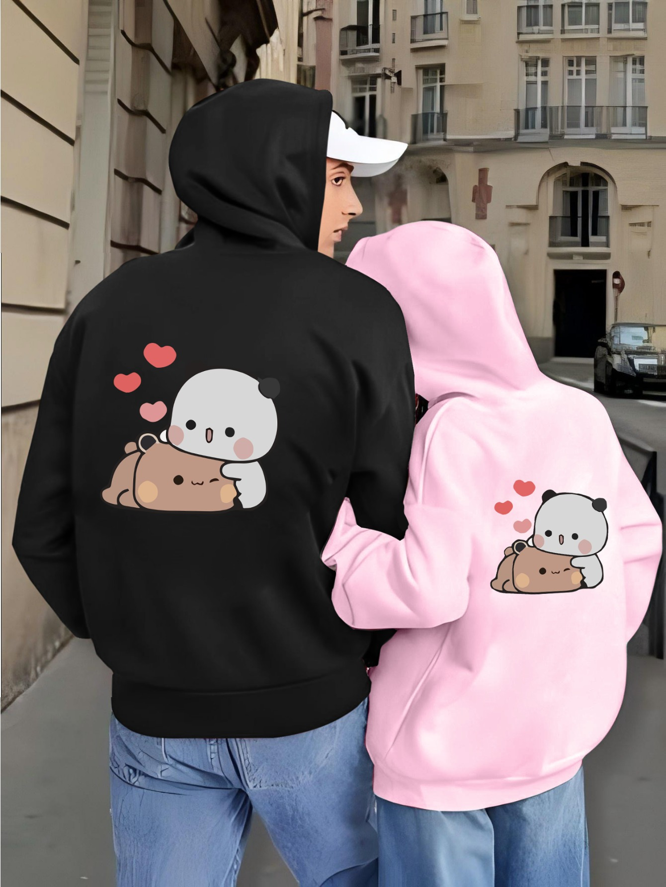 Matching Sweatshirts Couple Pullover Hoodies Couple'S Matching
