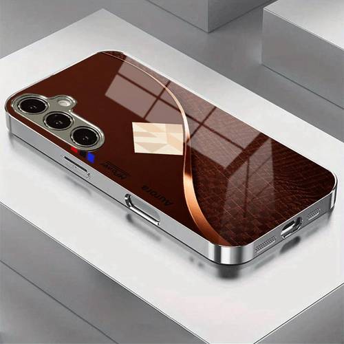 galaxy s25 plus 24 pro 23 ultra and note 20 a55 a56 a16 and more models designed with soft electroplated frame shockproof and drop protection durable protective case for smartphones combining advanced electroplating technology and hd pattern glass