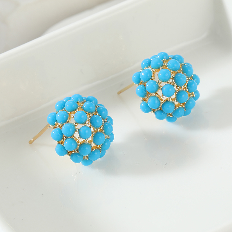 Women's Vintage Ethnic Style Flower Shape Earrings